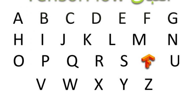 tensorflow-alphabet