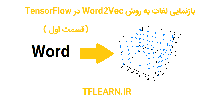 بازنمایی لغات به روش Word2Vec در TensorFlow(قسمت اول)